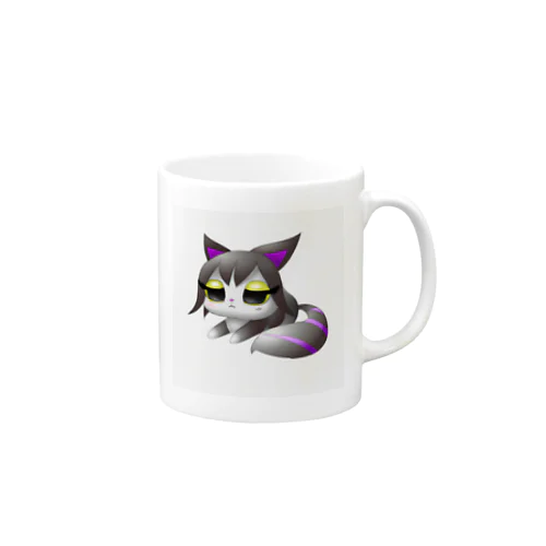 アニメ風猫 Mug