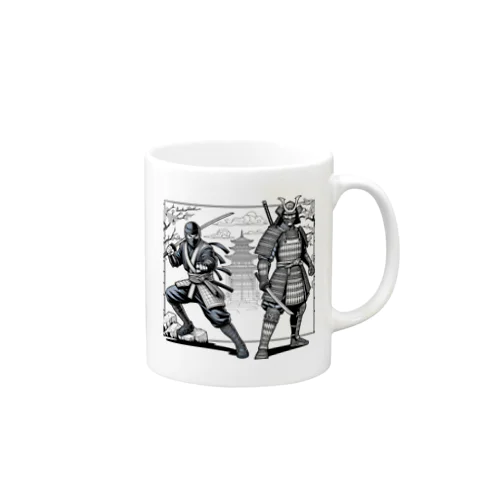 ninja & samurai Mug