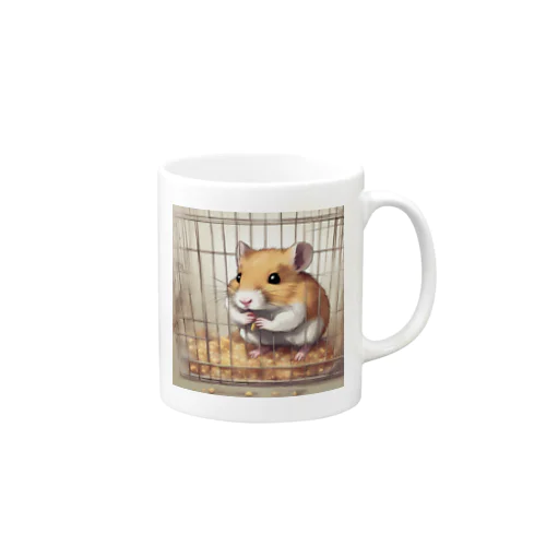 くりくり瞳のハムスター Mug