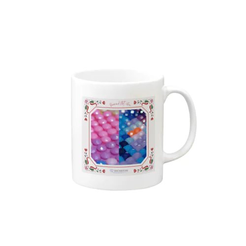 ダイヤモンドアートFAN「ブルービーズ」 Mug