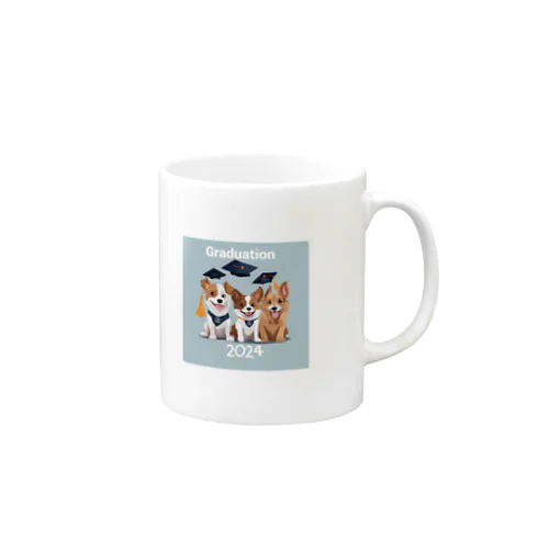 2024卒業アイテム　犬 Mug