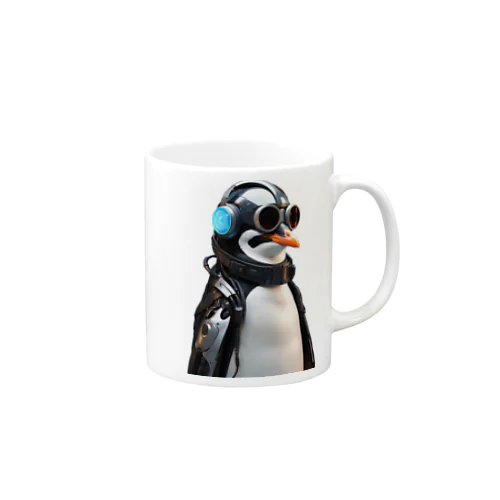 サイバーペンギン Mug