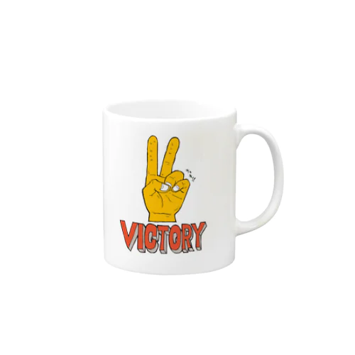 VICTORY_チョキ マグカップ
