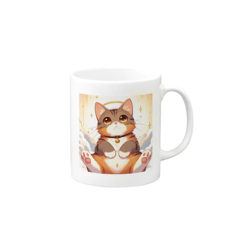 茶色い猫 Mug