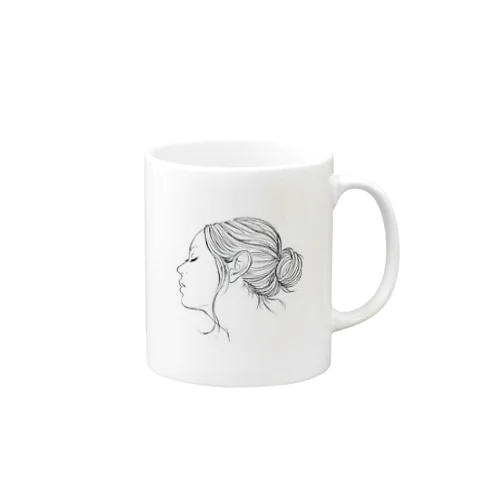 kiss girl Mug