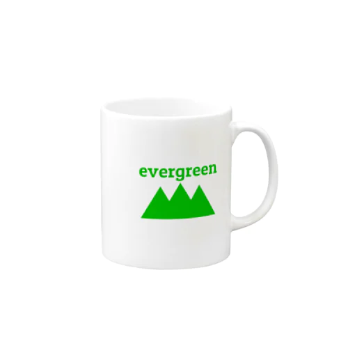 evergreen マグカップ