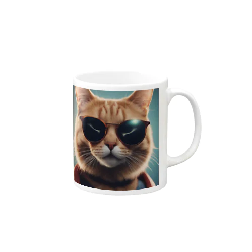 イケてる猫 Mug