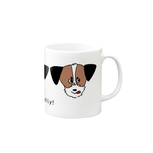 犬は家族！ Mug