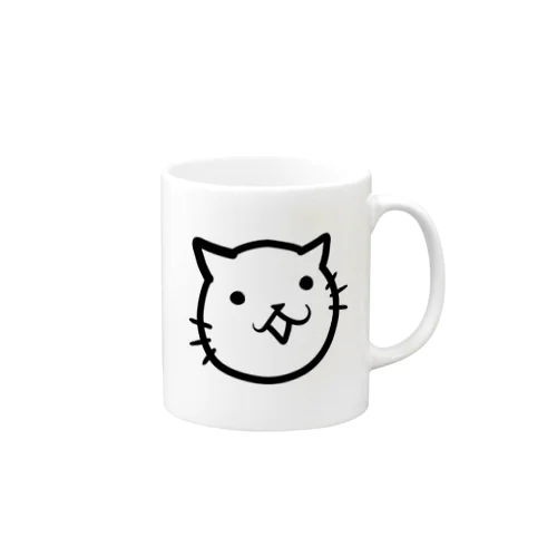 ぺぺねこ(白) Mug