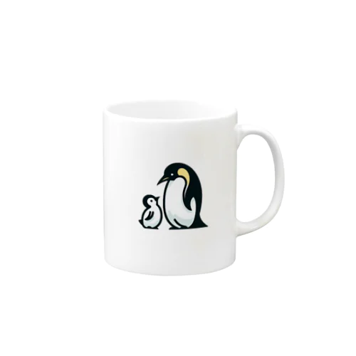 ペンギンのおやこ Mug