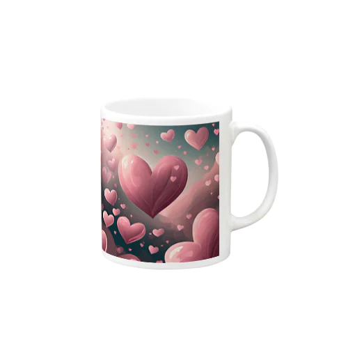 ピンクハート Mug