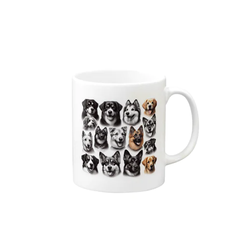 かっこいい大型犬 Mug