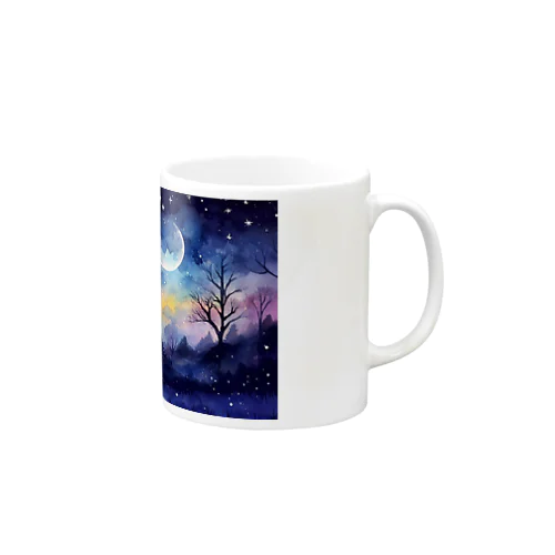 Starry night 3 マグカップ