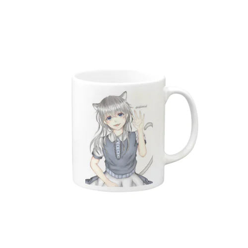 ケモ耳ちゃんマグカップ Mug