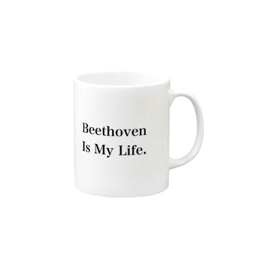 Beethoven  is my Life マグカップ