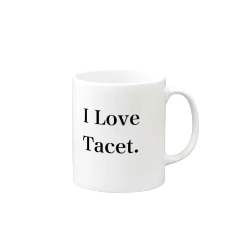 I Love Tacet. マグカップ