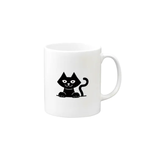 クロネコマグカップ Mug