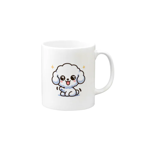 クリクリもふ犬 Mug