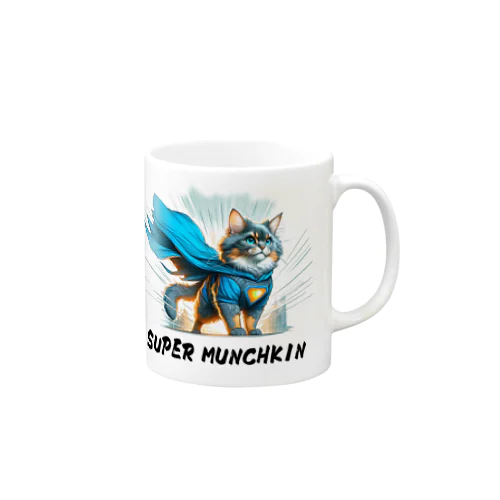 SUPER MANCHKIN 参上！ Mug