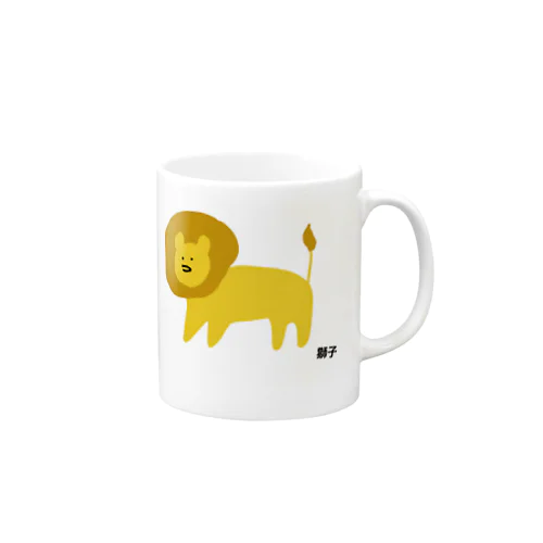 獅子 Mug