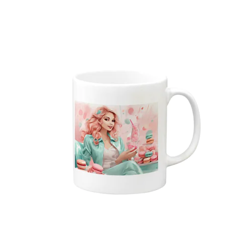 Macaron Girl Mug