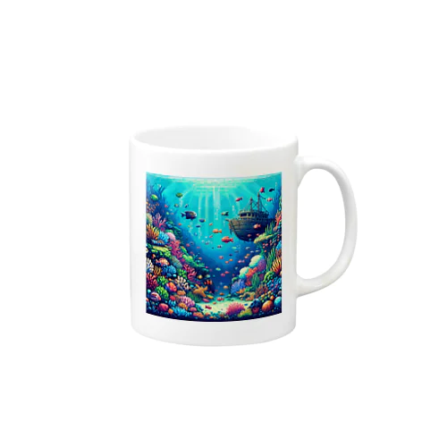 海中のパラダイス Mug