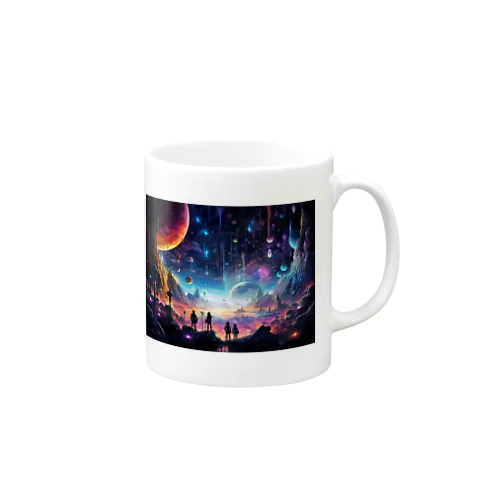 宇宙🪐旅行が大好きな未来くん Mug