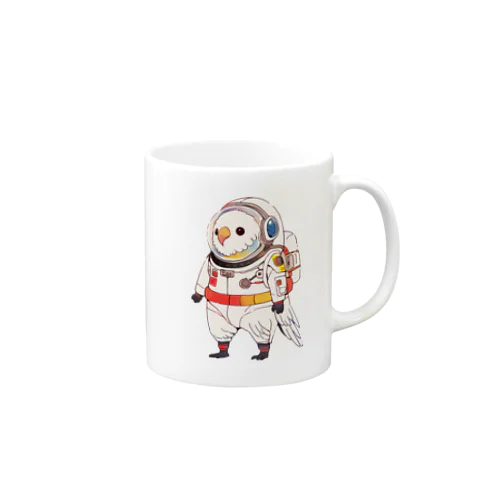 宇宙インコ Mug