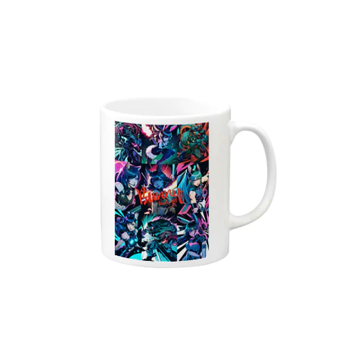 ネオンアメコミアート141 Mug