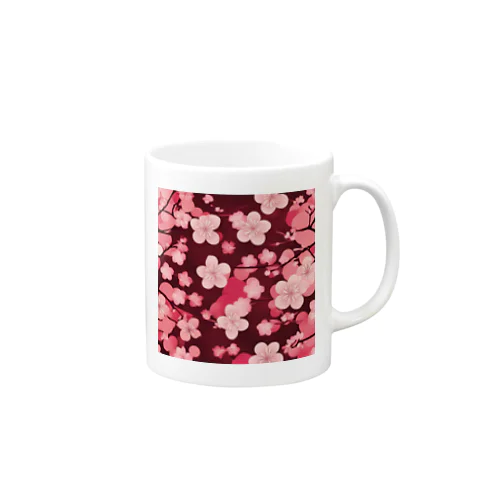 桜の花びら Mug