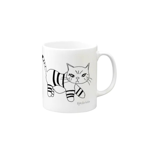 通りすがりの猫 Mug