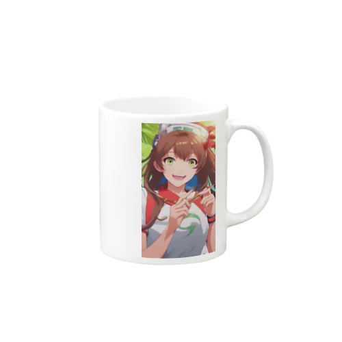 元気な女の子（オリジナル） Mug