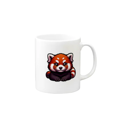 赤パンダ Mug