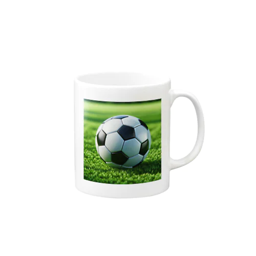 サッカー好きな家族や友達にプレゼントしよう！ Mug