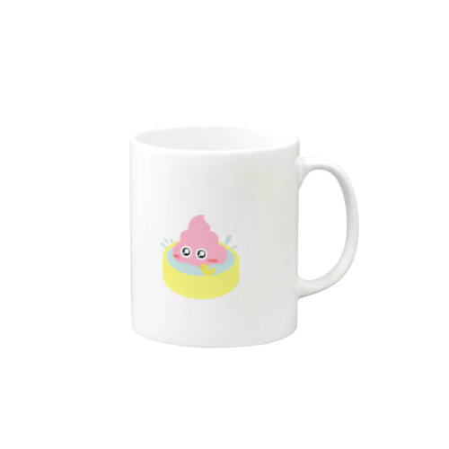 水浴びうんこちゃん！ Mug