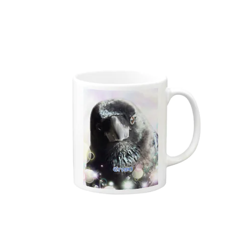 カラスのクッピ Mug