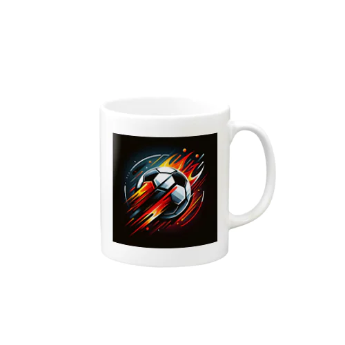 カッコいいプレーと熱い戦い Mug