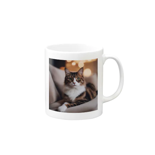 クールな猫 Mug