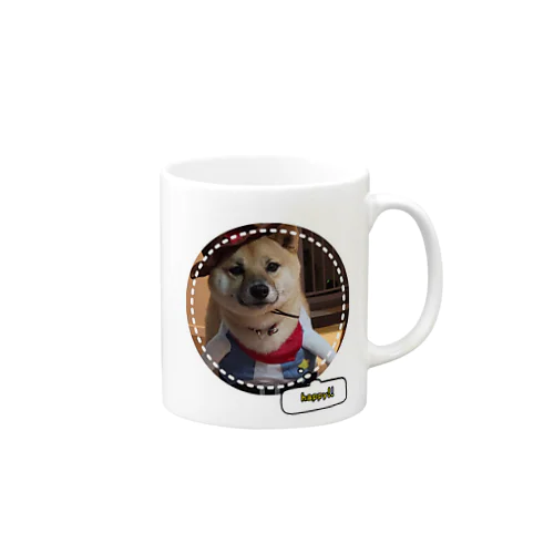 柴犬COOUo･ｪ･oU Mug