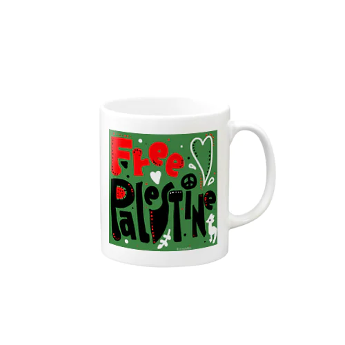 FREE PALESTINE  Mug