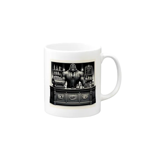 The Mighty Gorilla Coffee Shop  Mug