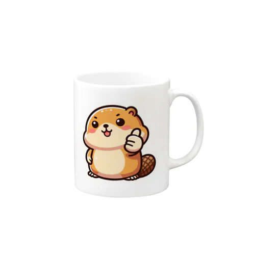 タヌキじゃないよ！ボク、マーモット！！ Mug