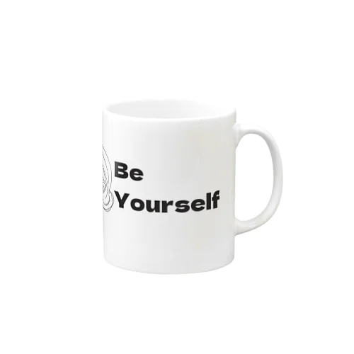 Be yourself  マグカップ