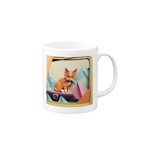 車とこねこ Mug