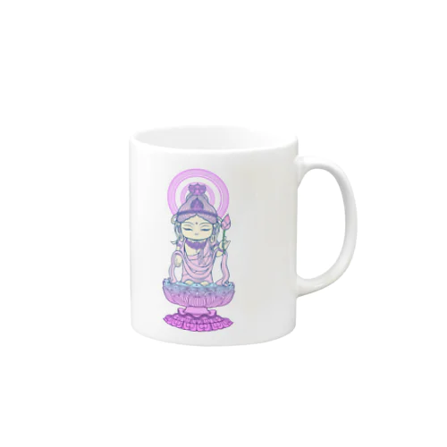 おまもり聖観音 Mug
