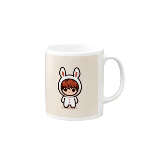 なにかをかんがえながらユサユサ Mug