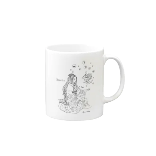 日本の女神様　瀬織津姫命 Mug