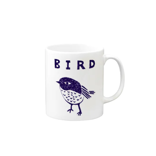 トリマニア専用デザイン「BIRD」（Tシャツ・パーカー・グッズ・ETC） マグカップ