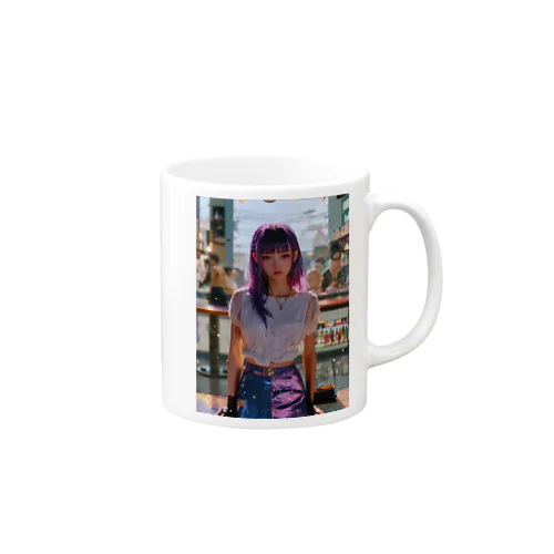 スタイリッシュでカッコいい女性 Mug