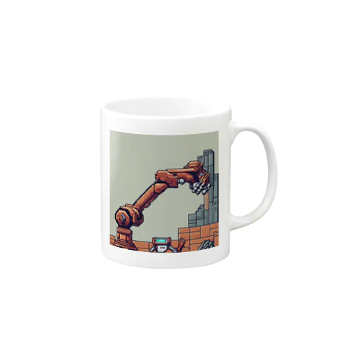 物体を掴むロボット Mug